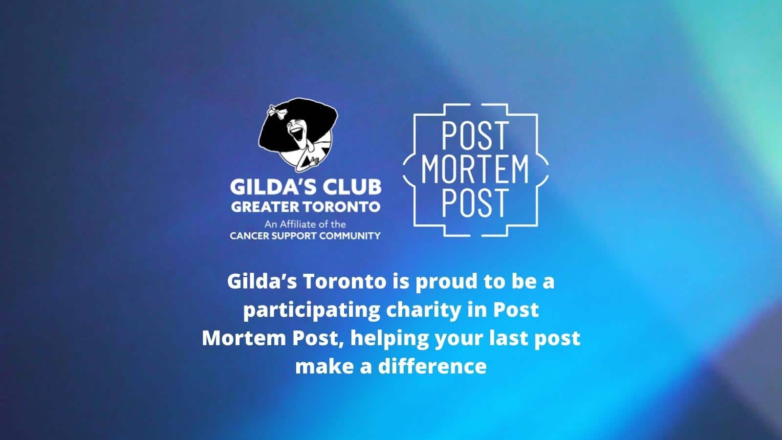 JUNIPER PARK\TBWA PARTNERS WITH GILDA’S TORONTO FOR POST MORTEM POST