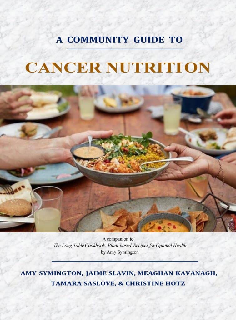 A Community Guide to Cancer Nutrition